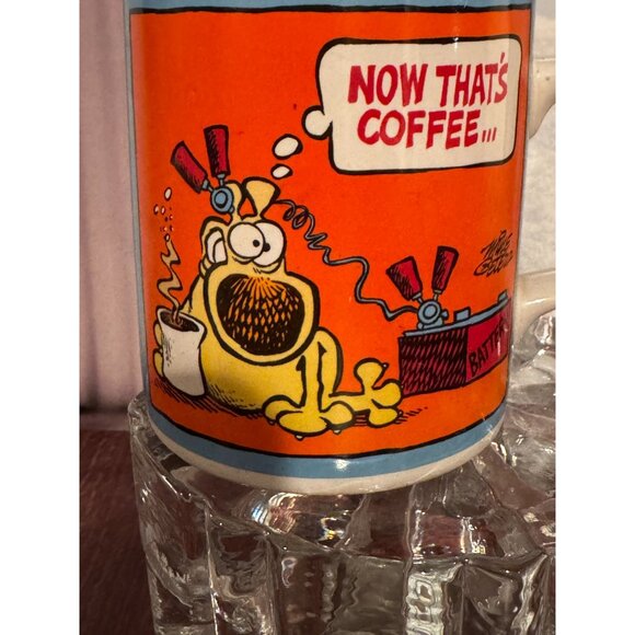 ☕ Vintage Grimmy "Now This Is Coffee" Mug – 1988 Collectible! 🐾‎ - Picture 3 of 6
